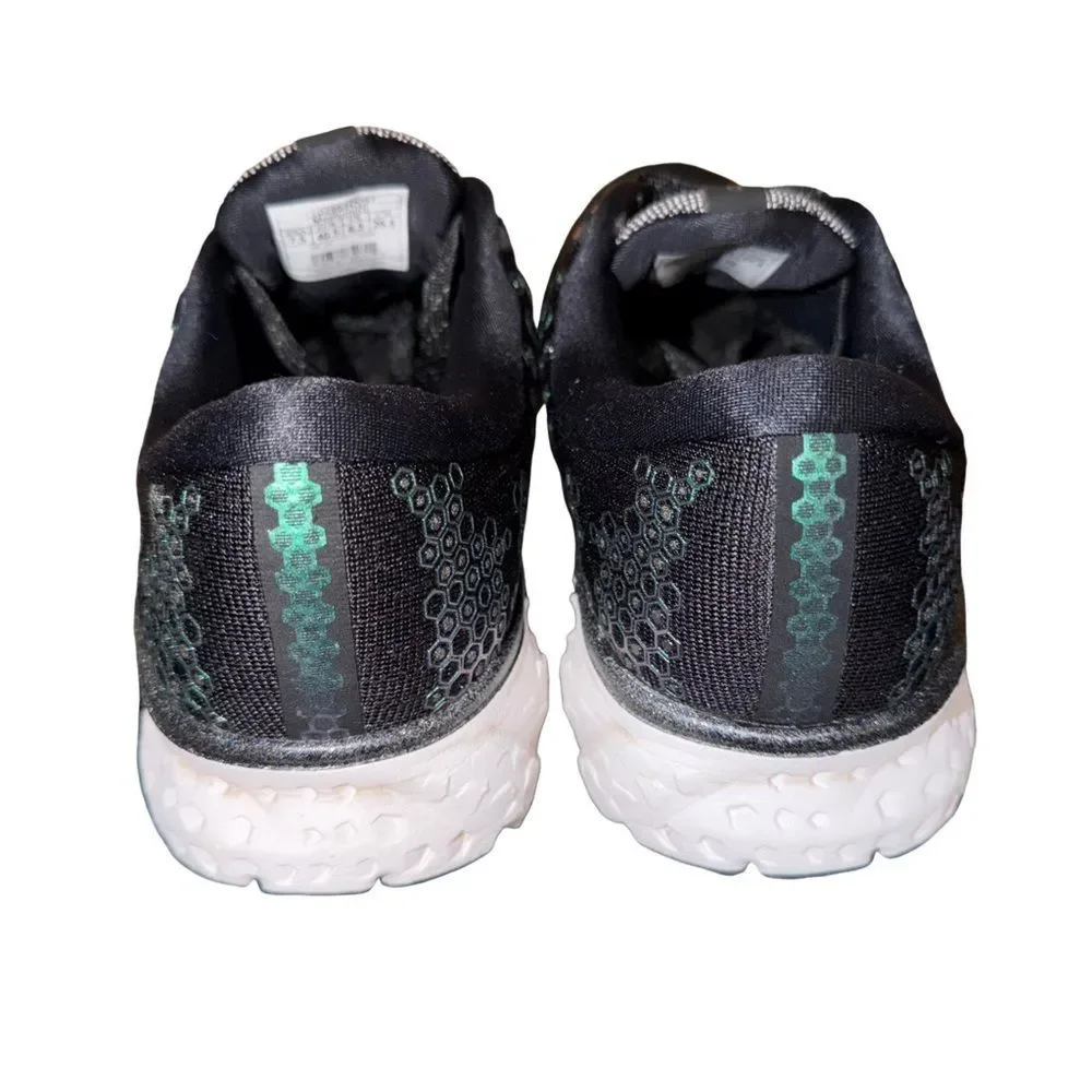 Brooks glycerin 17 Black with Teal Accent Athletic Running Shoe size 7.5 - Picture 4 of 6